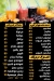 Shots Restaurant menu