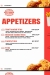 Slingers delivery menu