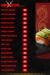 Sushi  Kingdom menu Egypt 1
