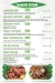 The Garden Cafe menu prices