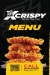 X Crispy menu