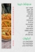 Zahret Demshq menu Egypt
